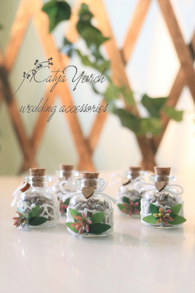 Gift jars with lavender B-06